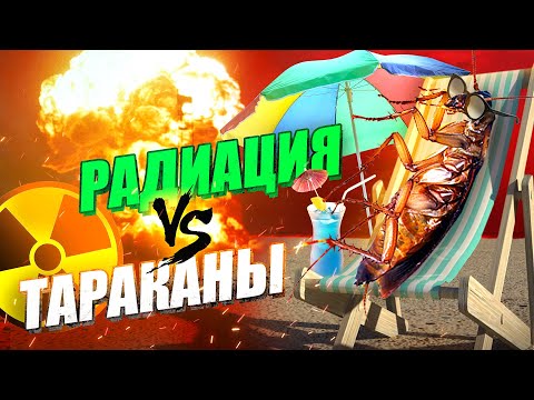 Видео: Радиация VS Тараканы