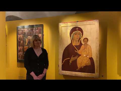 Видео: Икона "Богоматерь Одигитрия".  Музей имени Андрея Рублева