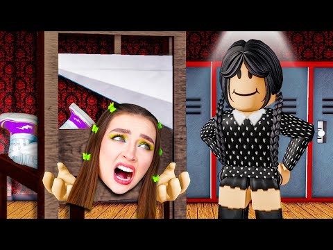 Видео: НАСТОЯЩАЯ УЭНСДЕЙ в ROBLOX ! 😱