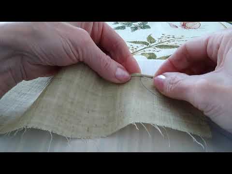 Видео: Как подшить платок ручным способом