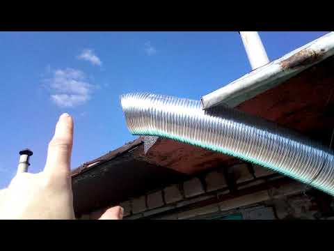 Видео: Подключение буржуйки GORCHAK к дымоходу