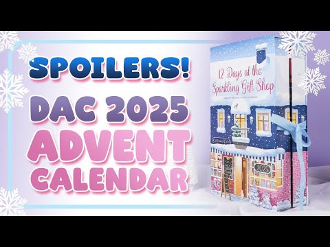 Видео: ПОЛНЫЕ СПОЙЛЕРЫ 👀 ПЕРВЫЙ ВЗГЛЯД! ❄️ Адвент-календарь 2025 — Diamond Art Club🎄