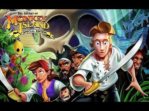 Видео: The Secret of Monkey Island Думаете пиратом стать легко?! (1)