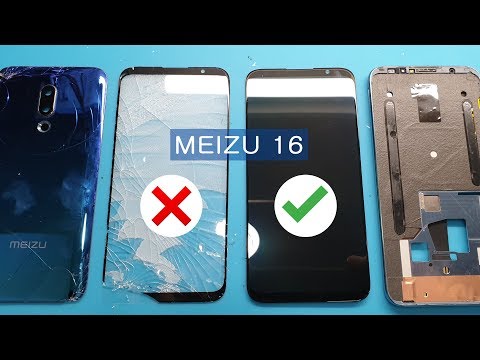 Видео: Розбір Meizu 16th. Заміна скла (тачскрін) та дисплея. Сервісний центр M-FIX