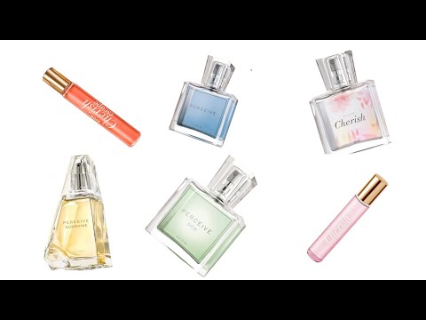 Видео: Продолжаю изучать ароматы от AVON. Коллекции Cherish и Perceive.