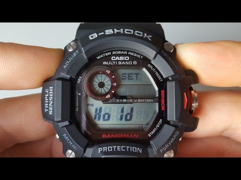 Видео: Настройка CASIO G-SHOCK GW-9400-1E (Setting)