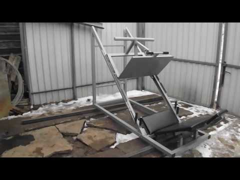 Видео: Тверской тренажёр. Тренажёр для жима ногами(на подшипниках) за 16500т.р