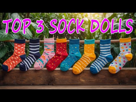 Видео: Такие куклы в магазине не купишь😍Три чудесные куклы из носков🧦Попробуйте, у вас получится!❤️