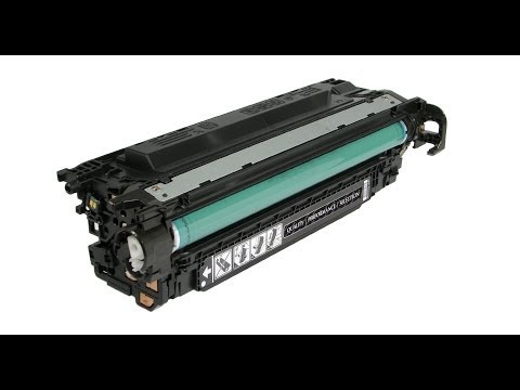Видео: HP CP3525 M533 M552 M252 CM4540 508A: ЗАПРАВКА ТОНЕР-КАРТРИДЖА