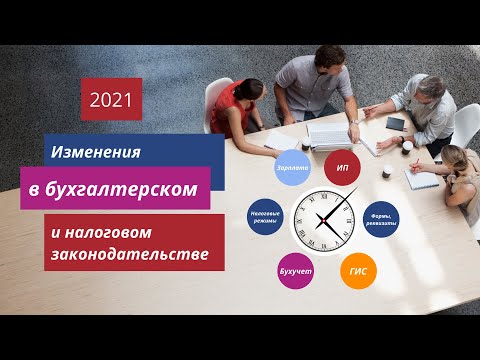 Видео: 📢 Изменения в  бухгалтерском и налоговом законодательстве с 2021. 🔴🔴🔴Структурированный обзор.