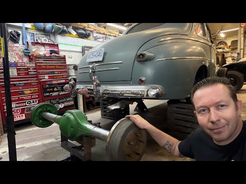 Видео: Как сузить заднюю часть. Сборка купе Ford 46, часть 3