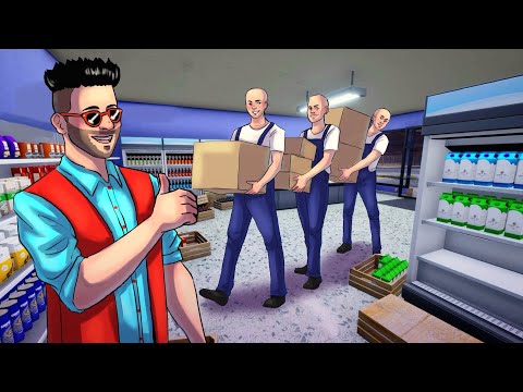 Видео: ОБНОВЛЕНИЕ В МАГАЗИНЕ! НАНЯЛИ ГРУЗЧИКОВ, КОТОРЫЕ НОСЯТ ТОВАР ЗА НАС В GROCERY STORE SIMULATOR