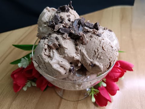 Видео: Самое ВКУСНОЕ Шоколадное Мороженое!!! Delicious ice cream in 5 minutes 🤩