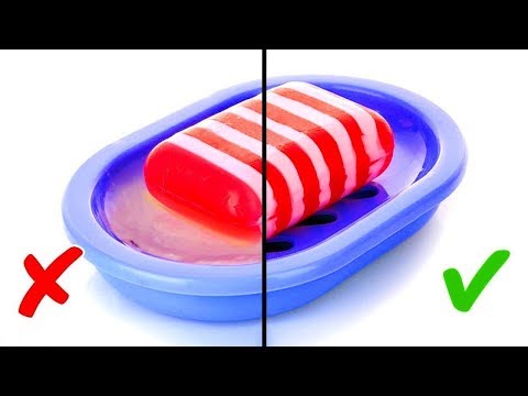 Видео: 22 ВЕЩИ, КОТОРЫЕ МЫ ДЕЛАЕМ НЕПРАВИЛЬНО В ВАННОЙ