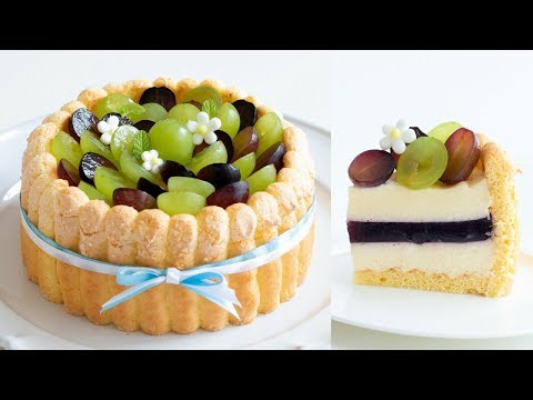 Видео: Виноградный торт Шарлотта ｜ HidaMari Cooking