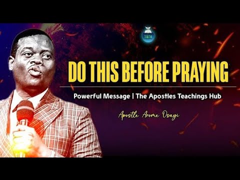 Видео: ПОСЛУШАЙТЕ ЭТОТ СЕКРЕТ, ПРЕЖДЕ ЧЕМ НАЧНЕТЕ МОЛИТЬСЯ О ЧЕМ-ТО | АПОСТОЛ АРОМ ОСАЙИ