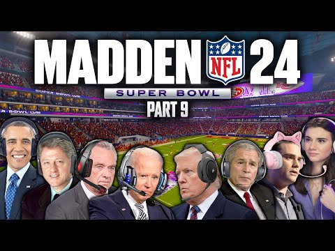 Видео: Президенты США играют в Madden 24 — СПЕЦИАЛЬНЫЙ ВЫПУСК К СУПЕРБОУЛУ (Часть 9)