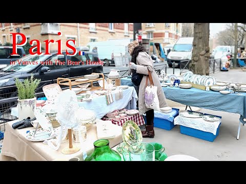 Видео: Прекрасный магазин на блошином рынке Ванв и наконец-то встретил его! Vuitton Café Pastry Chef's Shop