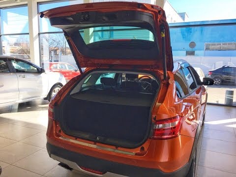 Видео: Лада Веста - электропривод крышки багажника