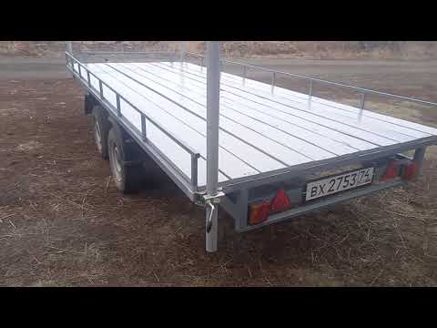 Видео: Прицеп для пчёл. Мои доработки.