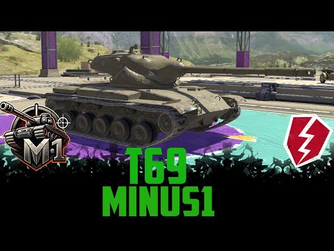 Видео: WOT BLITZ- MINUS1 T69 Полная прокачка