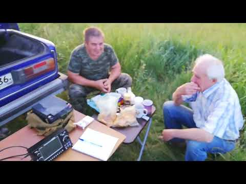 Видео: Антенна наклонный луч в поле!