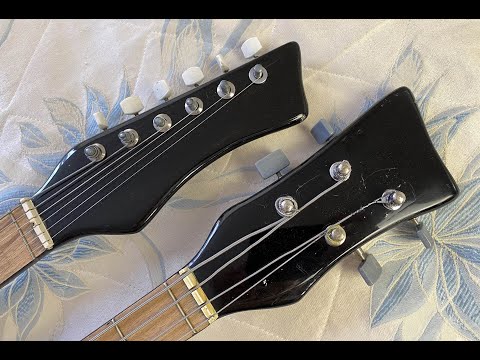 Видео: "Крунк" двухгрифовый/ "Krunk" doubleneck