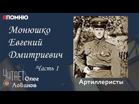 Видео: Монюшко Евгений Дмитриевич Часть 1. Проект "Я помню" Артема Драбкина. Артиллеристы.