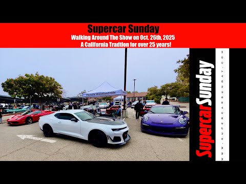 Видео: Калифорнийская традиция: более 25 лет и всё ещё в строю. Суперкар, воскресенье, 26 октября 2025 г.