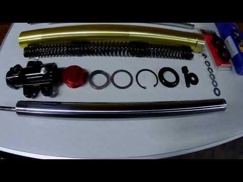 Видео: Подробная (не совсем правильная) инструкция, по переборке вилки ПИТБАЙКА KAYO и подобных