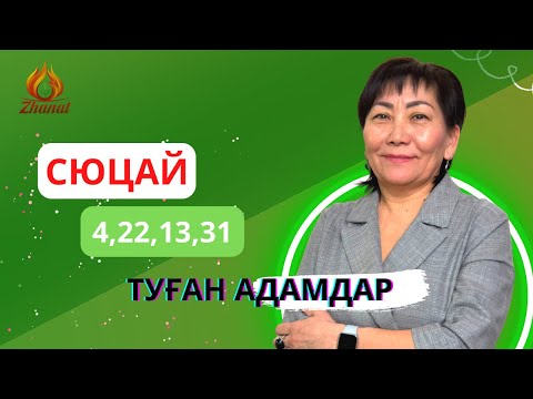 Видео: Кез келген айдың 4,22,13,31 күні туған адамдар. Сана сан 4 СЮЦАЙ ғылымы