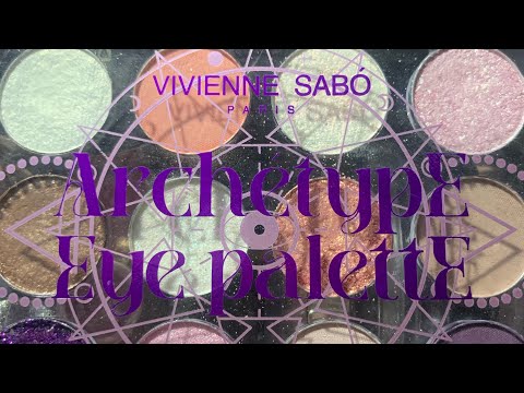 Видео: Макияж-болталка палеткой Вивьен Сабо Archetype Eye Palette.