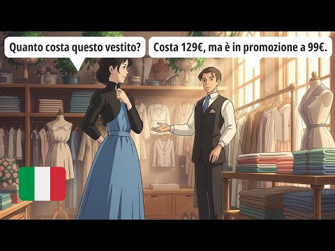 Видео: 30 минут диалогов на итальянском – Покупки и деньги (B1-B2) [SUB ITA/ENG/RU + PDF DOWNLOAD]
