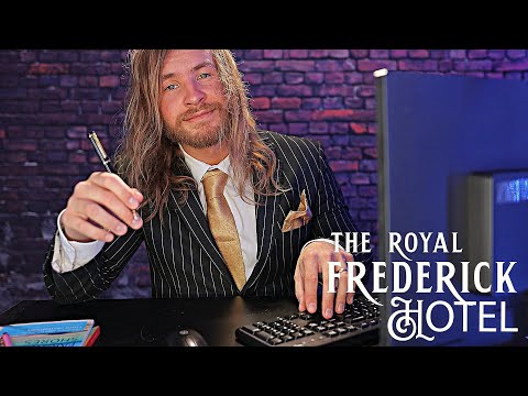 Видео: Дружелюбная регистрация в отеле [ASMR]