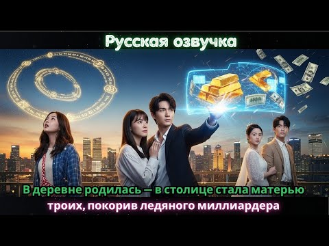 Видео: В деревне родилась — в столице стала матерью троих, покорив ледяного миллиардера #дорама #2025