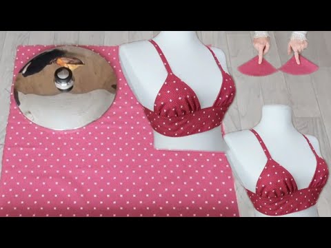 Видео: Легкое шитье нижнего белья с крышкой от кастрюли