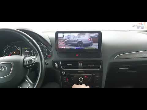 Видео: Штатная магнитола на Андроид для Audi Q5 2008-2017