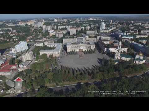 Видео: Аэросъемка города Липецк (панорама)