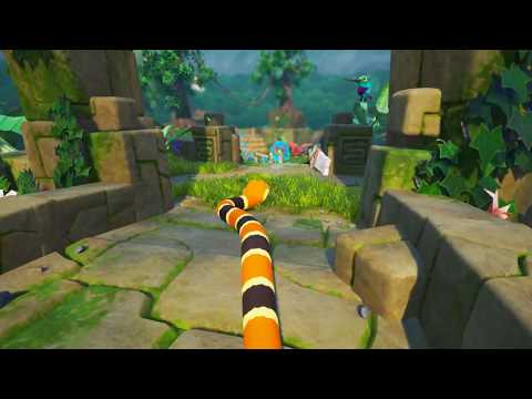 Видео: Snake Pass - Paradize path - Прохождение (ПК)