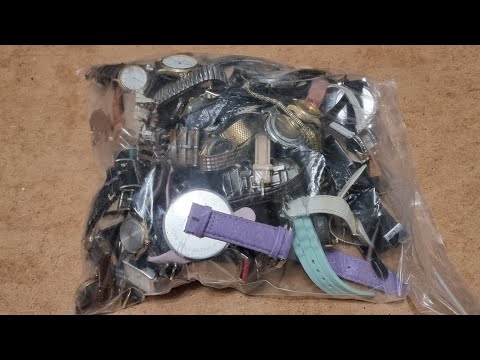 Видео: Я заплатил 10 фунтов за эту сумку с часами, посмотрим, что мы получим.