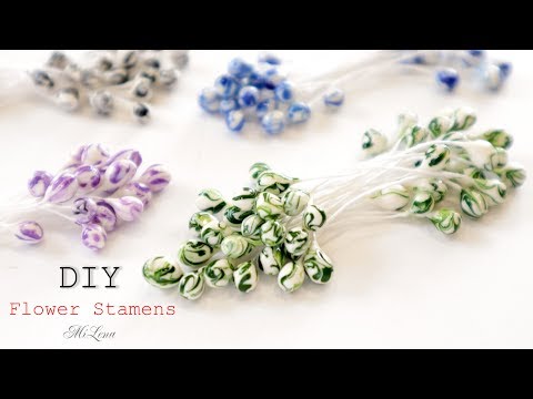 Видео: ТЫЧИНКИ ДЛЯ ЦВЕТОВ, МК / DIY Flower  Stamens