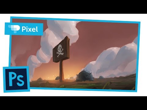 Видео: Рисуем минное поле в Adobe Photoshop | уроки для новичков
