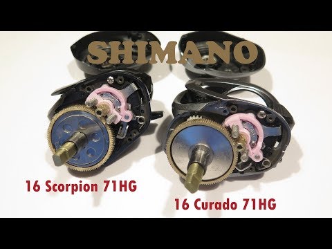 Видео: Миниатюризация 2016: Scorpion 71 и Curado 71 от Shimano