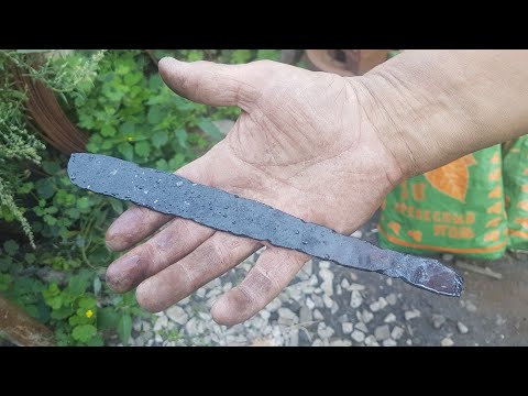 Видео: МАГИЧЕСКИЙ ПУСТОЙ НОЖ часть 2 Ковка и закалка заготовки