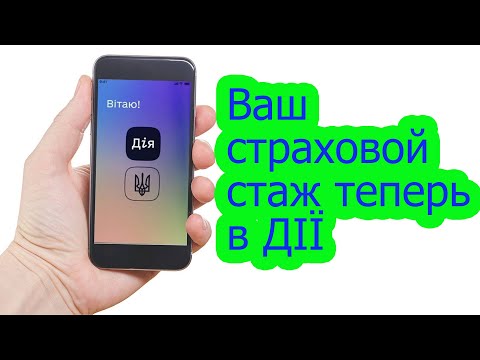 Видео: Как узнать страховой стаж через Дію | Справка ОК-5 в один клик