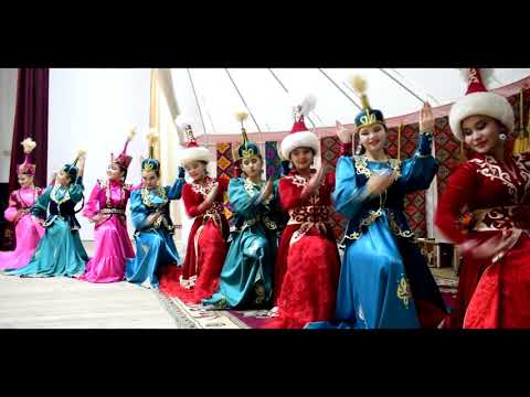 Видео: "Керуен сазы" Үлгілі "НұрАй" би ансамблі Бәйтерек ауданы