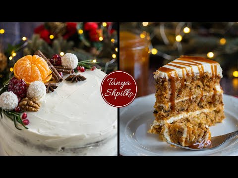 Видео: Вкуснейший Морковный Торт с Карамелью и Ананасами | Pineapple &Caramel Carrot Cake | Tanya Shpilko