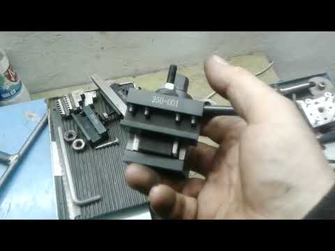 Видео: Про кассетную резцедержку  250-000 и 250-001 из Китая и "Универсал ТШ-3". Первая часть.