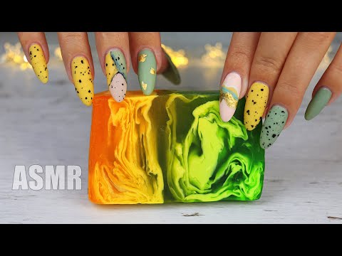 Видео: ASMR Satisfying SOAP Tapping Carving Scratching 100% TINGLES | АСМР Резка мыла ШЕПОТ 100% МУРАШКИ