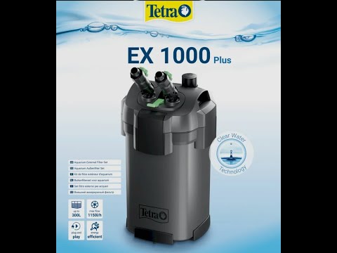 Видео: Внешний аквариумный фильтр Tetra EX 1000 Plus